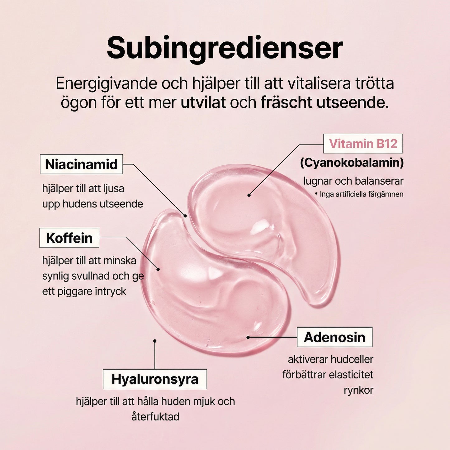 MyEyes Koreanska Eye Pads - Utvilade ögon På 10 Minuter